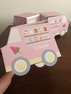 CAJA GOLOSINERA CON FORMA DE CAMIÓN 2 OPCIONES DE TAMAÑO - comprar online