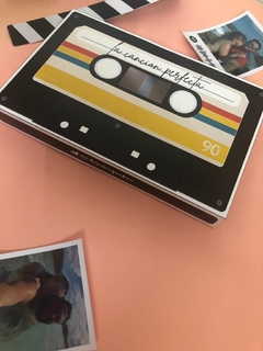 BOX SAN VALENTIN CAJA CASETTE RETRO IMPRIMIBLE - comprar online