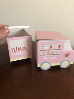 CAJA GOLOSINERA CON FORMA DE CAMIÓN 2 OPCIONES DE TAMAÑO - Ese! Diseño Grafico