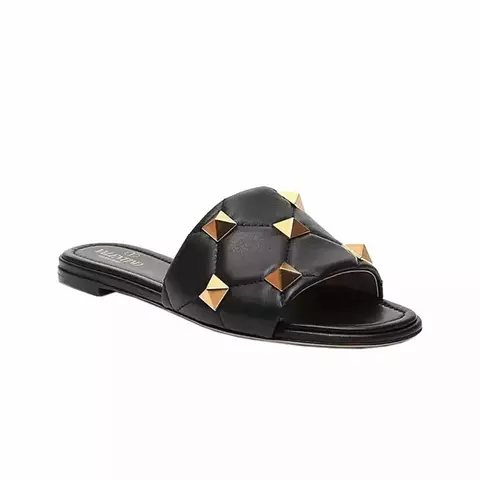 Mule Slide Valen rasteira Roman Stud