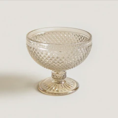 Set x6 Compoteras Diamante Champagne - comprar online