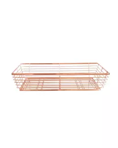 bandeja cobre organizadora