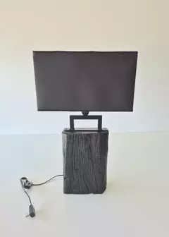 lampara de mesa carbono