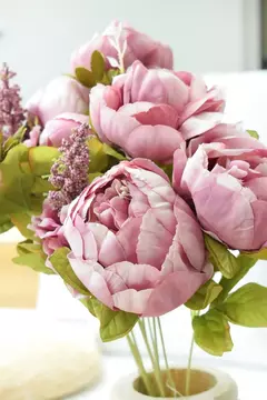ramo peonia largo - comprar online
