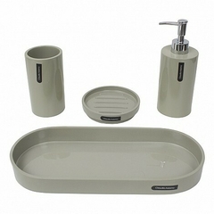 set de baño resina cemento - comprar online