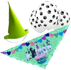 Set Feliz Cumple Verde