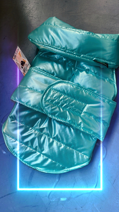 Capa Matelasse Puffer Acqua
