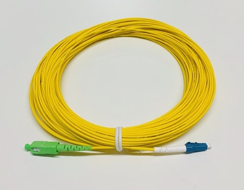 cordão de fibra sc/apc - lc/upc 30  metros