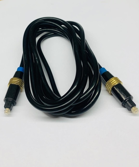 cabo áudio digital toslink profissional 2 metros 