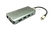 Hub & dock Tipo C 10 Em 1 Hdmi 4k, Usb 3.0, Sd/tf, Rj45 ,vga