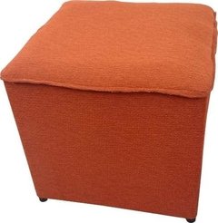 Puff Cubo Jacquard Estructura Maciza( ART 7003)