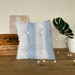 Almohadon cubre sillas 4 botones jasmine 45x45 pack x6 - comprar online