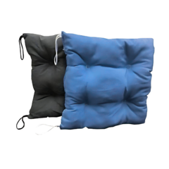 Almohadon cubre sillas 4 botones pana 40x40 pack x6 - comprar online