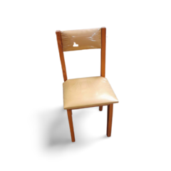 Sillas Pino Macizo Tapizadas/lustrada RETRO( ART TEX7005) - comprar online