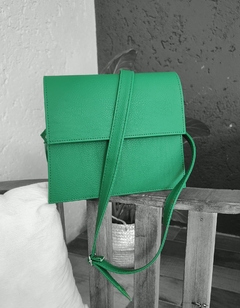 cartera color verde - comprar online