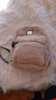 Mochila ecocuero piel - comprar online