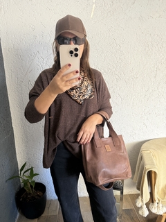 Cartera/ Bandolera Greta chocolate