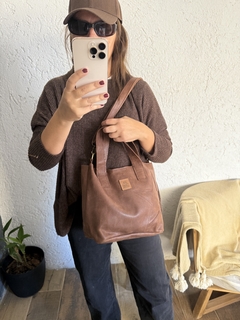 Cartera/ Bandolera Greta chocolate - tienda online