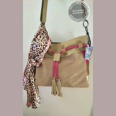 Bandolera cuero descarne