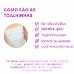 200 Toalhas Umedecidas na internet