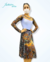 Collant Azul Claro Savana Candy Colours - Manga Longa - loja online