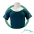 Collant Infantil Manguinha Verde escuro - comprar online