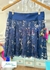Saia de Elástico de Renda Azul Marinho - comprar online