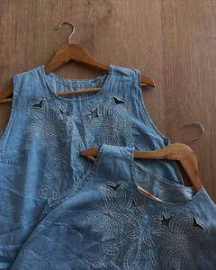 Denim sofa - tienda online