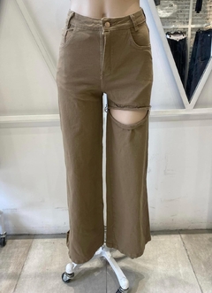 pant gabardina rotura en internet