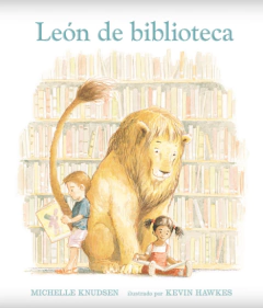 León de biblioteca