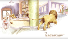 León de biblioteca - comprar online