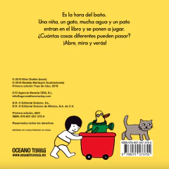 Niña gato agua pato - comprar online