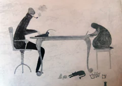 Pap  y yo a veces en internet