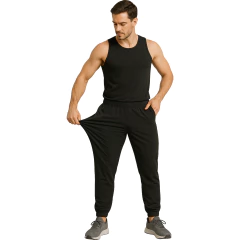 Calça de Tactel com Elastano Power - Power Caps