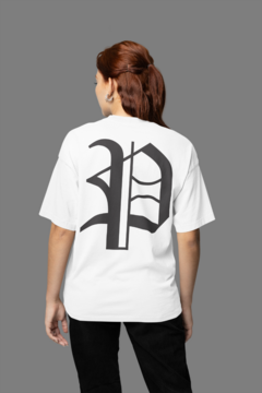 Camiseta Oversized Old English Power P - loja online