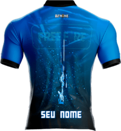 CAMISETA FREE FIRE AZUL - comprar online