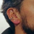 Earcuff y aretes en plata Javier Albarracín
