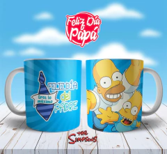 Taza Cerámica Dia del Padre Simpsons en internet