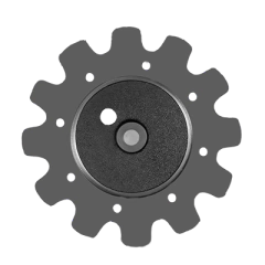 Tampa da Caixa da Roda Fiat Allis 75206307 - Evolutec