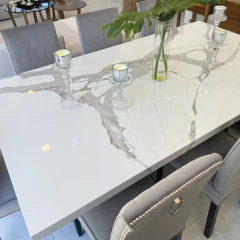 Mesa Santorini C/BASE DE HIERRO - Day Wicz