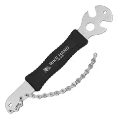 Llave P/ Sacar Pedal Con Cadena P/ Fijar Piñon Bike Hand 515