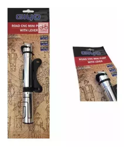 Inflador Para Bicicleta Ruta Giyo Valvula Presta Mod Gm 04l