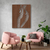 Cuadro Decorativo Living Mujer Trasero Madera Mdf - 70x55cm - Envases Devoto