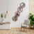 Cuadro Artesanal 4 Elementos Hexagonos Calado Mdf - 90x25cm - tienda online
