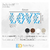 Imagen de Cuadro Artesanal Cuadriptico Love Flor Calado Mdf - 59x21cm
