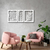 Cuadro Madera Tríptico Hojas Decorativo En Mdf - 88x41cm - Envases Devoto