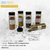 Imagen de Envases Devoto Especiero 10 Frascos 125 Ml (varios Colores)