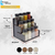 Especiero Condimentero C/ Tapa Doble Apertura X12 - Cristal - tienda online