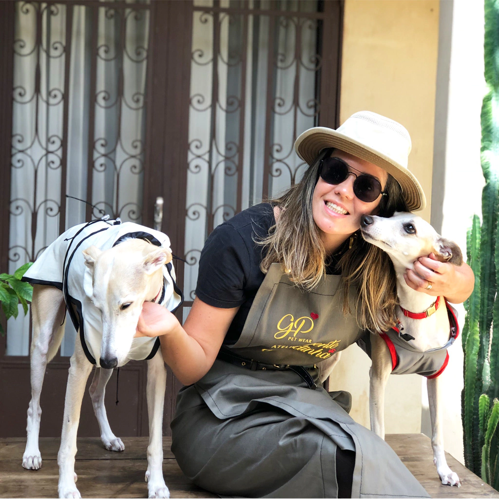Parka, Juneau, com Proteção Solar 50 UVA/UVB, para Todas as Raças de Cães, Homologada pela Rhodia do Brasil Grupo Solvay, GP Pet Wear.