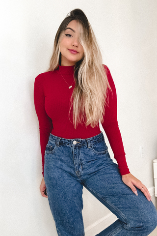BLUSA CLARICE VERMELHA na internet